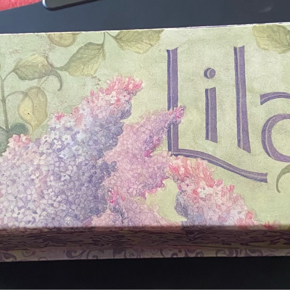 Lilac Floral Decorative Box - Picture 2 of 8